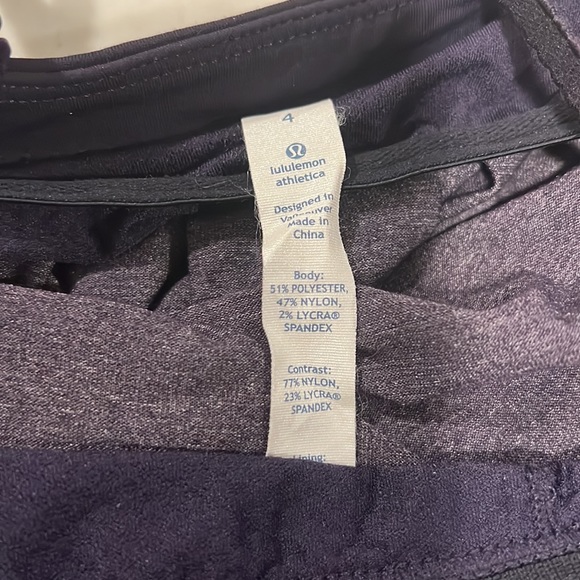 Lululemon Pure Focus tank top, size 4. - Picture 7 of 9